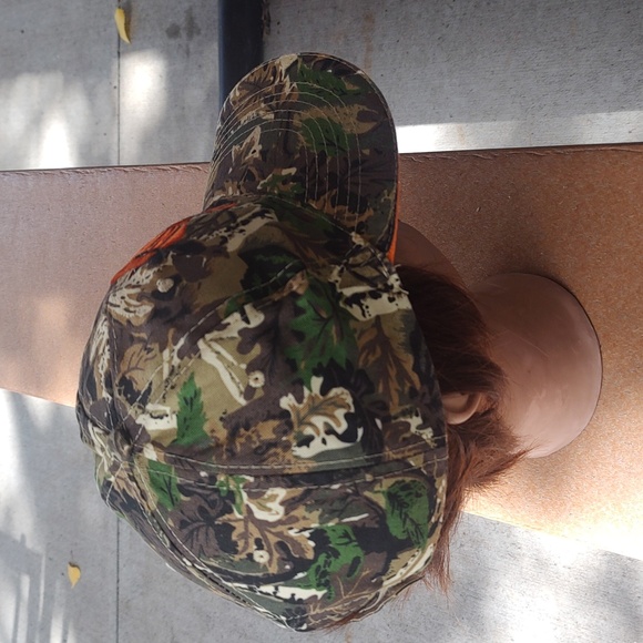 NAPA Outdoors Camo Hat Cap Strap Back Adjustable Napa Know How Hunting - Picture 6 of 9